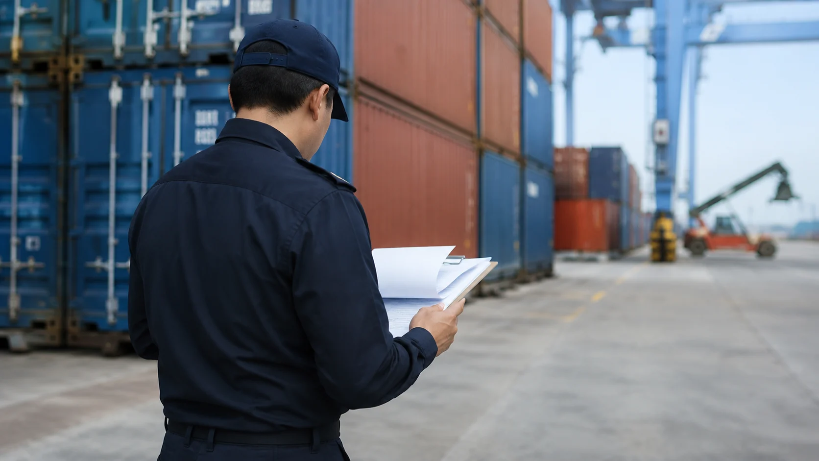 Customs clearance cargo processing
