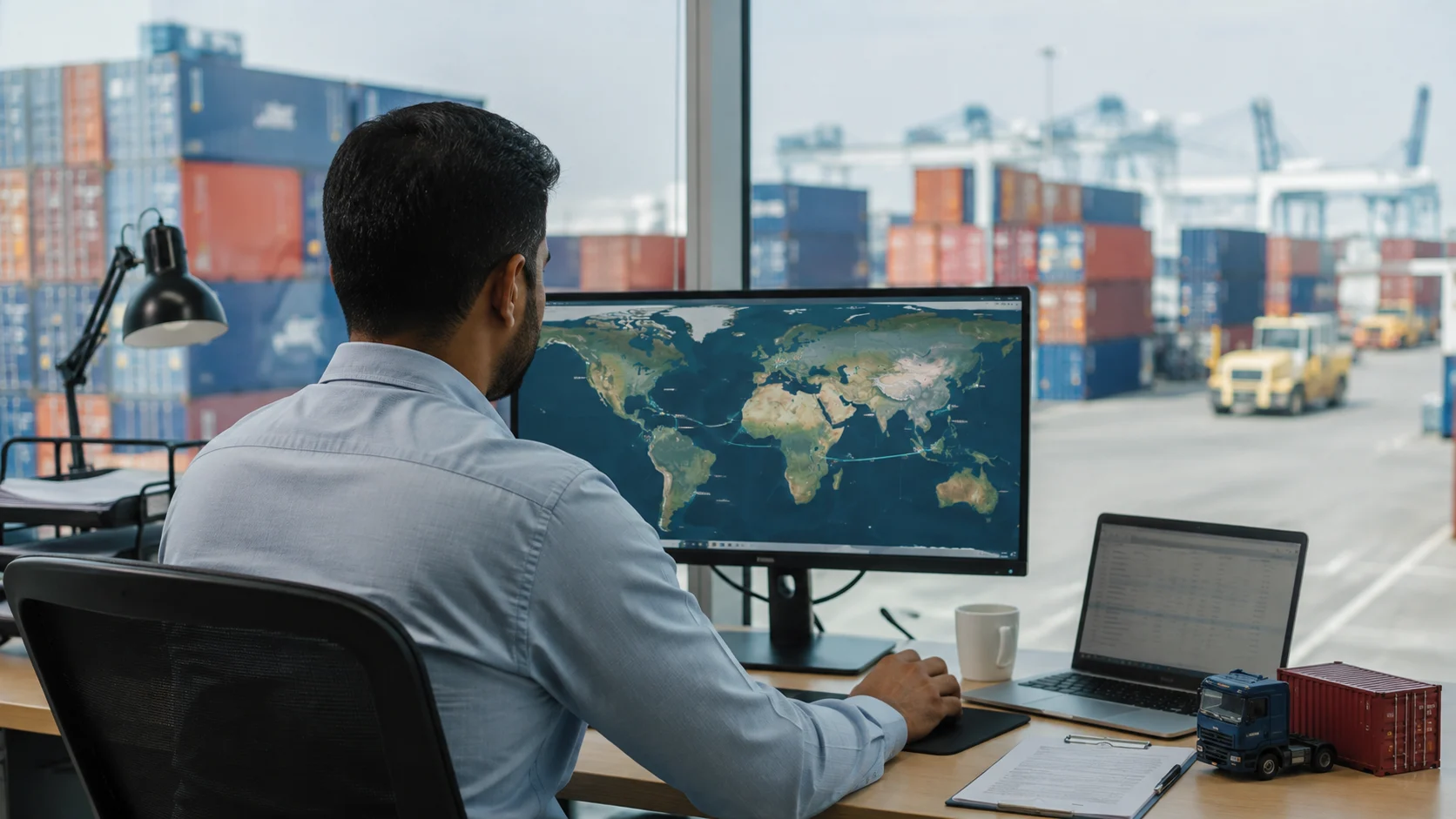 Freight forwarding cargo handling