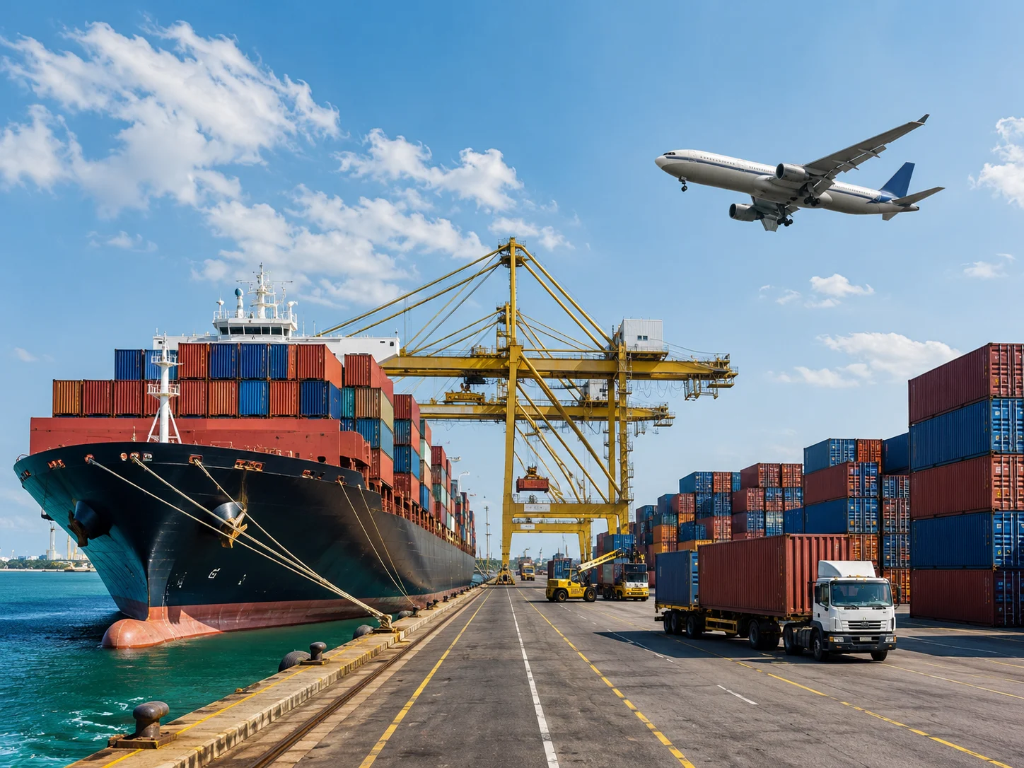 Freight forwarding cargo boxes