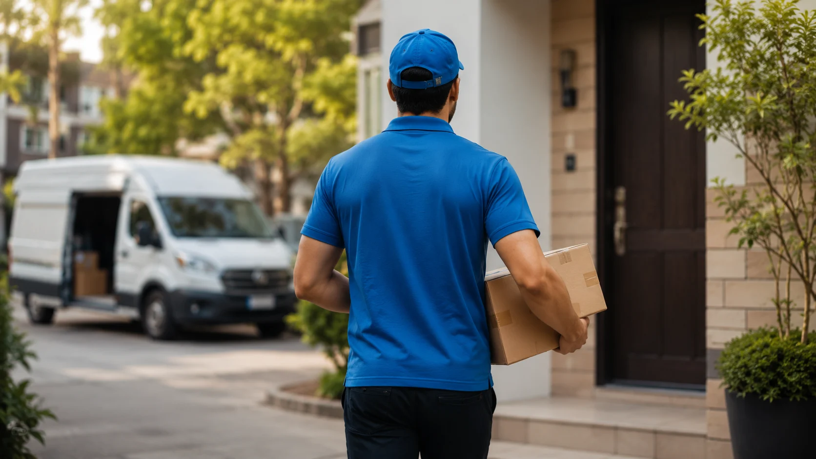 Doorstep delivery handoff